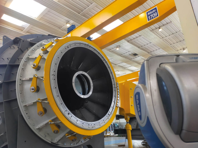 Delta3D - Controllo geometrico su turbina Kaplan